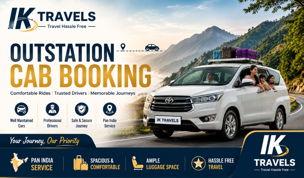 ik travels outstation cabs